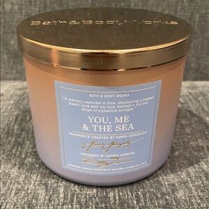 NEW “You, Me & The Sea” 3-wick candle by Bath and Body Works - Limited Edition!